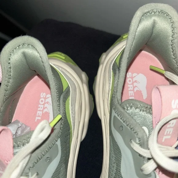 Sorel Women's Sneakers in Gray and Pink - Picture 7 of 7